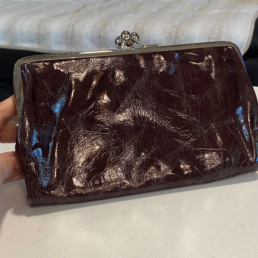 Elegant Dark Mauve Clutch